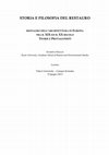 Research paper thumbnail of Storia e filosofia del restauro. Restauro dell'architettura in Europa tra il XIX ed il XX secolo