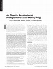 Research paper thumbnail of An Objective Revaluation of Photograms by László Moholy-Nagy