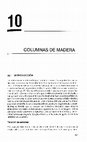 Research paper thumbnail of Columnas de madera