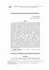 Research paper thumbnail of ASLI ERDOĞAN'IN ANLATILARINDA ONTOLOJİK SORUNLAR ONTOLOGICAL PROBLEMS IN ASLI ERDOĞAN'S NARRATIVES