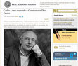 Research paper thumbnail of Sobre a poesía na Idade Moderna: Carlos Lema responde o cuestionario Díaz Castro da Real Academia Galega