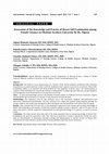 Research paper thumbnail of Assessment of the Knowledge and Practice of Breast Self Examination among Female Cleaners in Obafemi Awolowo University Ile Ife, Nigeria