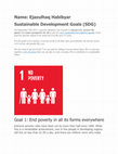 Research paper thumbnail of Name: Ejazulhaq Habibyar Sustainable Development Goals (SDG