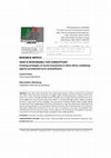 Research paper thumbnail of WHO IS RESPONSIBLE FOR CORRUPTION? Framing strategies of social movements in West Africa mobilizing against presidential term amendments