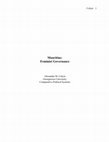 Research paper thumbnail of Mauritius: Feminist Governance