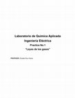 Research paper thumbnail of Practica 1 Quimica Aplicada