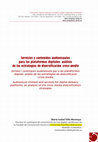 Research paper thumbnail of Servicios y contenidos audiovisuales para plataformas digitales: análisis  de las estrategias de diversificación cross-media