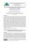 Research paper thumbnail of Effect of the riparian vegetation removal on the trophic network of Neotropical stream fish assemblage