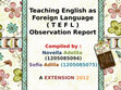 Research paper thumbnail of TEFL Presentation.pptx