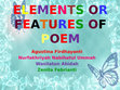 Research paper thumbnail of ELEMENTS OR FEATURES OF POEM.pptx