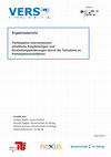 Research paper thumbnail of Ergebnisbericht Partizipative Interventionen/ Inhaltliche Empfehlungen und Einstellungsänderungen durch die Teilnahme an Partizipationsverfahren