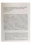 Research paper thumbnail of La contio tardorepubblicana. Il contributo delle istituzioni popolari alla soppressione della sovranità popolare.pdf