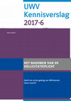 Research paper thumbnail of Het nakomen van de sollicitatieplicht. Geeft het online gedrag van WW-klanten hierin inzicht?