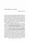 Research paper thumbnail of Introduction: Tahar Djaout, 25 ans après, Expressions maghrébines, vol. 17, nº 1, été 2018