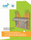 Research paper thumbnail of Manual de procedimientos para el manejo de procesos denudativos con obras de Bioingeniería