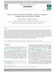 Research paper thumbnail of Seismic motion response and fragility analyses of cantilever retaining walls with cohesive backfill