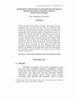 Research paper thumbnail of MEMBANGUN TRADISI MUTU DI PONPES SUNAN DRAJAT (Merajut Benang Kusut Pendidikan Pesantren  Sunan Drajat Lamongan)