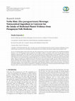 Research paper thumbnail of Yerba mate (Ilex paraguariensis) beverage – nutraceutical ingredient or conveyor for the intake of medicinal plants? Evidence from Paraguayan folk medicine