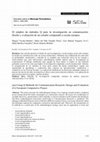 Research paper thumbnail of El empleo de métodos Q para la investigación en comunicación: diseño y evaluación de un estudio comparado a escala europea