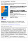 Research paper thumbnail of Engagement through microblogging:  Educator professional development via Twitter