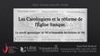 Research paper thumbnail of Les Carolingiens et la réforme de l'Église franque. Le concile 'germanique’ de 743 et l'assemblée des Estinnes de 744.