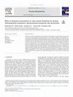 Research paper thumbnail of Effect of ultrasonic pretreatment on whey protein hydrolysis by alcalase: Thermodynamic parameters, physicochemical properties and bioactivities