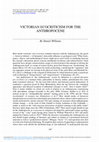 Research paper thumbnail of Victorian Ecocriticism for the Anthropocene