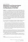 Research paper thumbnail of Metaphysical and Phenomenological Perspectives on Habituality and the Naturalization of the Mind