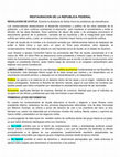 Research paper thumbnail of RESTAURACION DE LA REPUBLICA FEDERAL.docx