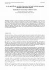 Research paper thumbnail of On the digital divide: The role of the University of the South Pacific in enhancing education in the Pacific countries