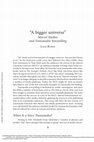 Research paper thumbnail of "A Bigger Universe: Marvel Studios and Transmedia Storytelling" Assembling the Marvel Cinematic Universe Ed Julian C Chambliss et al. Jefferson, NC: McFarland, 2018. 32-51.