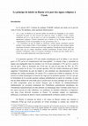 Research paper thumbnail of Le principe de laïcité en Russie - Le cas des signes religieux à l'école