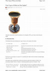 Research paper thumbnail of Five Cups of Wine at the Seder? - TheGemara.com