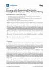 Research paper thumbnail of Emerging Adult Religiosity and Spirituality: Linking Beliefs, Values, and Ethical Decision-Making