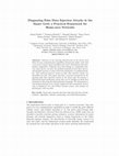 Research paper thumbnail of Diagnosing False Data Injection Attacks in the Smart Grid: a Practical Framework for Home-area Networks