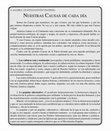 Research paper thumbnail of Nuestras Causas de cada día