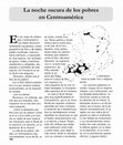 Research paper thumbnail of La noche oscura de los pobres en Centroamérica