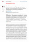 Research paper thumbnail of 3D Nanostructured materials: TiO 2 nanoparticles incorporated gellan gum scaffold for photocatalyst and biomedical Applications