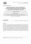 Research paper thumbnail of ARCHAEOMETRIC CHARACTERIZATION OF THE CERAMICS FROM TWO CELTIBERIAN HILLFORTS: PRELIMINARY RESULTS