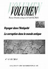 Research paper thumbnail of Volumen 17/18 (2017) : Voyager dans l'Antiquité / La corruption dans le monde antique