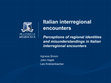 Research paper thumbnail of ACIS 2017_Italian interregional encounters.pptx