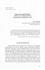 Research paper thumbnail of Mares de complicidades. Archivo de Ana Victoria Jiménez. Encuentros de feminismo y arte. Nomadías 19-10-JAntivilo.pdf