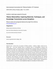 Research paper thumbnail of IATS 2019 Paris PANEL: Tibetan Materialities: Exploring Materials, Techniques, and Knowledge Transmission across Disciplines