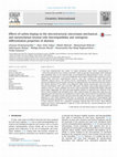 Research paper thumbnail of Effects of carbon doping on the microstructural, micro/nano-mechanical, and mesenchymal stromal cells biocompatibility and osteogenic differentiation properties of alumina