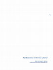 Research paper thumbnail of Fundamentos en Derecho Laboral