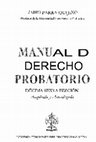 Research paper thumbnail of MANUAL DE DERECHO PROBATORIO - JAIRO PARRA QUIJANO