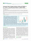 Research paper thumbnail of Systematic study of oxygen evolution activity and stability on La1−xSrxFeO3−δ perovskite electrocatalysts in alkaline media