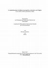 Research paper thumbnail of La topicalizzazione in italiano in prospettiva contrastiva con l'inglese
Il caso della scrittura giornalistica online