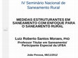 Research paper thumbnail of Medidas Estruturantes em Saneamento com Enfoque para o Saneamento Rural