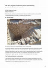 Research paper thumbnail of On the Origins of Tevilah (Ritual Immersion)